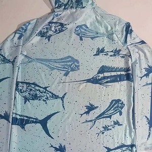 Sweat à capuche de pêche unisexe à séchage rapide, vêtements de pêche par sublimation, manches longues, personnalisable, haute qualité, respirant, imperméable - Product Image 4