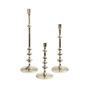 Portavelas de Metal antiguo, soporte de tallo largo, decoración interior Vintage, mesa y suelo, uso de candelabro, portavelas, centro de mesa - Product Image 5