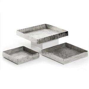 Bandejas para artículos de uso diario para el hogar, vajilla con acabado de nácar, bandeja para servir de madera para catering - Product Image 4