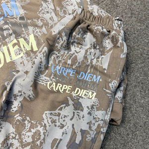 ชุดวอร์มแบบรูดซิปสำหรับผู้ชายชุดวอร์มแบบมีฮู้ดและกางเกงวอร์มซักด้วยกรดมีซิปออกแบบได้ตามต้องการ - Product Image 3