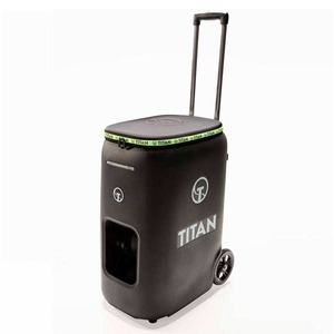 เครื่องยิงลูกเทนนิสแบบพกพาสำหรับมืออาชีพ รุ่น Titan ONE อเนกประสงค์ สำหรับกีฬากลางแจ้ง อุปกรณ์ฝึกซ้อม บรรจุลูกเทนนิสได้ 150 ลูก - Product Image 1