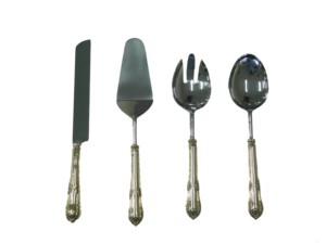 Ensemble de couverts de fête en acier inoxydable de style américain, nouveau design, durable - Product Image 4