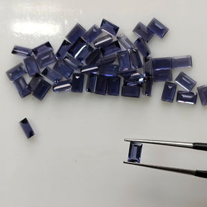 Iolita Natural, Corte Baguette de 5x3 mm, Piedras Preciosas Sueltas de la Mejor Calidad para la Fabricación de Joyas - Product Image 1