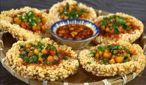 Exportation en gros croûte de riz trop cuit croûte ronde de collation de riz trop cuit à bas prix - Product Image 2