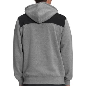 Vente en gros Sweats à capuche bicolores personnalisés avec fermeture éclair quart de couleur bonne qualité Pull thermique noir à capuche pour hommes 100 coton Sweat à capuche imprimé personnalisé - Product Image 2