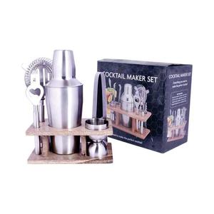 Best Selling Stainless Steel Ice Bucket Metal Wine Chiller Ice Bucket Champagne Wine Barrel Cooler Ice Bucket Bar Party - Product Image 1