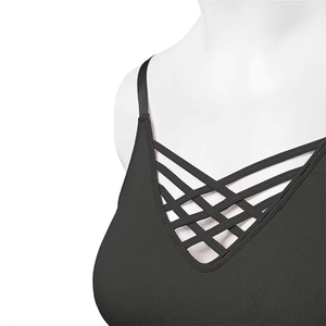 Nuevo Sujetador Deportivo a Rayas para Mujer, Sujetador Deportivo para Uso Diario, Tejido Ultra Suave, Ligero y Cómodo para Entrenamiento - Product Image 2