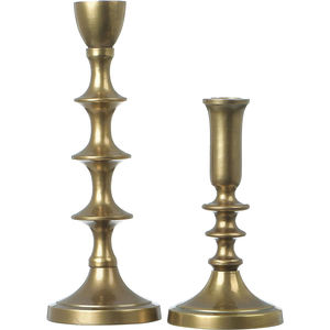 Venta caliente par de antiguo Inglés rey de diamante latón vela soporte MESA CENTRO DE MESA decorativo usado Hogar y Hotel - Product Image 6