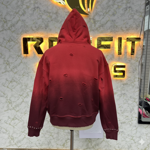 Meilleures ventes, votre propre logo, sweat à capuche à fermeture éclair le plus demandé, imprimé en relief, fabriqué en usine, prix bas, sweat à capuche pour hommes, sweat à capuche pour hommes - Product Image 2