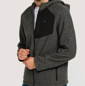 À la mode MS-HD-1075 hommes à manches longues hiver à capuche décontracté confortable collé pull avec motif 3D haut court - Product Image 1