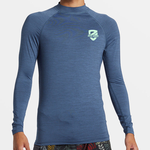 Fourniture directe par le fabricant de haute qualité personnalisé à manches longues MMA Rash Guard pour hommes Performance Arts martiaux Wear Jiu Jitsu Front - Product Image 1