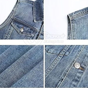Chaleco Vaquero de Algodón 100% para Hombre, de Invierno, Calidad Premium, Ecológico, Antiarrugas, de Secado Rápido, Cómodo, Transpirable y Personalizable - Product Image 6