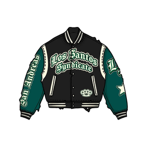 2025 Logo personnalisé Chenille Patch broderie unisexe Baseball Clubs laine mélangée Super doux hommes Letterman Varsity veste - Product Image 6