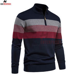 สเวตเชิ้ตผู้ชายผ้าโพลีเอสเตอร์/ ผ้าฝ้ายผสมแขนยาวสีพื้นลำลอง - Product Image 2