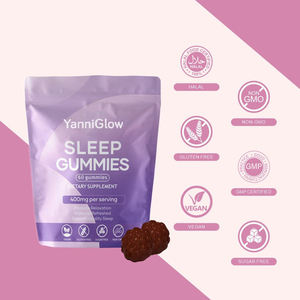 YanniGlow <span class=keywords><strong>Caramelle</strong></span> Gommose Vegane per il Sonno con Melatonina e Vitamine, Integratore Alimentare per Alleviare lo Stress e Migliorare la Qualità del Sonno per Adulti - Product Image 4