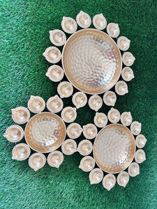 Diya ทองเหลืองตกแต่งสำหรับตกแต่งตกแต่งบริษัทผลิตที่ใหญ่ที่สุด - Product Image 3