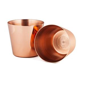 Vaso de copa de Vodka Chapado en cobre para vino, vaso de copa de vaso de cobre, hecho a medida - Product Image 6