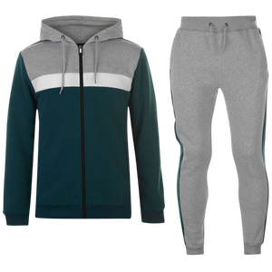 Logo personnalisé Ensemble de survêtement pour hommes Vente en gros Sportswear Jogging Costume Gym Formation Outfit Fournisseur OEM - Product Image 2