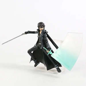 Sword Art Online Kirito Kazuto Et Asuna <b>Plastic</b> Figurines Japan <b>Animation</b> Source - Product Image 3