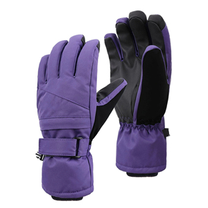 Gants de ski d'hiver personnalisés avec poche zippée, imperméables, coupe-vent, chauds, gants de moto chauffants, gants d'hiver personnalisés OEM - Product Image 6