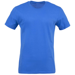 Camiseta Unisex de gran tamaño de peso pesado, camiseta Vintage de diseño de cuello redondo de algodón para hombre, camisetas bordadas con impresión personalizada - Product Image 1