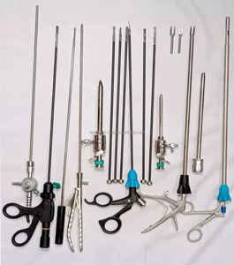 Juego de cirugía laparoscópica manual Premium de 16 piezas, pinzas de agarre de 5mm, Kit de instrumentos quirúrgicos reutilizables, certificado CE Clase I - Product Image 2