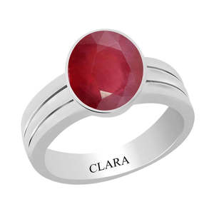 NOVAMART Fine Certified Natural <b>Ruby</b> Manik Premium Gemstone <b>Rings</b> <b>for</b> Engagement Buy Now! Wholesale Export - Product Image 1