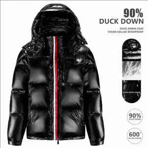 Doudounes pour Homme Personnalisées à Col Montant et Fermeture Éclair, Veste Matelassée pour Homme, Vêtements d'Hiver Streetwear pour Homme - Product Image 6
