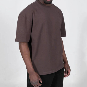 OEM 2025เสื้อยืดลำลองรุ่นใหญ่สำหรับผู้ชาย, เสื้อยืดคุณภาพสูงแขนสั้นผ้าฝ้ายสำหรับ100% ใส่ในฤดูร้อน - Product Image 1