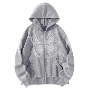 Sudaderas con Capucha Térmicas Gruesas con Gráficos Personalizados, 100% Algodón, Felpa Francesa, Impresión en Espuma, Transpirables, Unisex para Invierno - Product Image 1