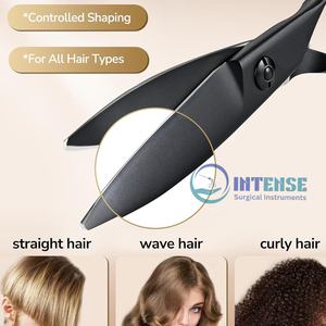 Ciseaux de coupe de cheveux professionnels en acier inoxydable 440c Pointe de lame tranchante pour hommes et femmes - Product Image 3