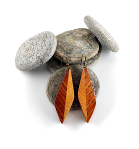 Hot Sale Products 2023 Fashion <b>Wood</b> Earring Handmade New Look Hand-woven Wooden Earrings Hot Selling Product - Product Image 3