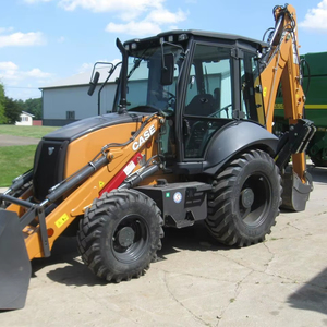 Oferta Especial: Retroexcavadora Case 575N EP 90% Nueva, Original, de Alta Calidad, Retroexcavadora de Ruedas Usada de 8.5 Toneladas - Product Image 1