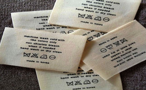 Etiqueta de ropa personalizada al por mayor diseño de etiqueta de ropa de respaldo de hierro cualquier color etiqueta personalizada etiquetas tejidas etiquetas de ropa para ropa - Product Image 4