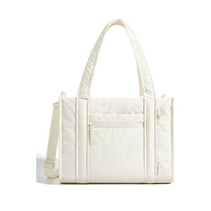 สะดวกสบายในการพกพาพร้อมที่จับที่แข็งแรงและกระเป๋าโท้ทภายในที่กว้างผ้าคุณภาพสูงสำหรับกระเป๋าโท้ททรงยาว - Product Image 2