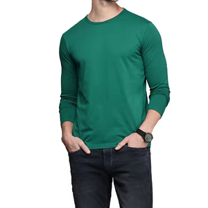 Camisetas Lisas para Hombre, Manga Raglán Completa, 100% Algodón Peinado de Alta Calidad, Cuello Redondo, Secado Rápido, Anti-Pilling, Ecológicas - Product Image 5