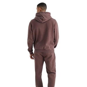 Sudadera con Capucha Personalizada para Hombre 2025, con Cordón Ajustable, 100% Algodón, Transpirable, Gruesa, Corte Regular, Otoño, Ecológica, Cálida - Product Image 3