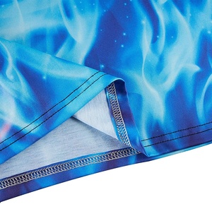 เสื้อยืดผ้าฝ้าย100% ระบายอากาศ150กรัมสำหรับผู้ชายทรงหลวมพอดีตัวพิมพ์ลายลูกเรือออกกำลังกายกระเป๋ากันยับ - Product Image 5