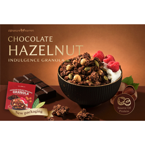 Granola Horneada con Chocolate y Avellanas Signature Market, Fuente de Proteína, Desayuno para Adultos - Product Image 1