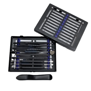 Black Micro Periodontal Instrument Kit – <b>Precision</b> Oral Surgery <b>Tools</b> - Product Image 1