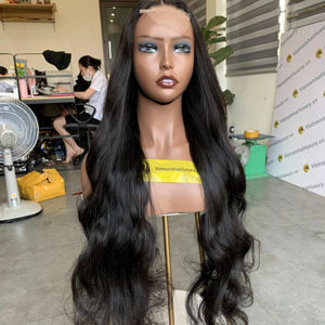 Extensiones de Cabello Humano Vietnamita Remy Ondulado Largo Personalizado, Mechones de Una Sola Tira, 100% Virgen, Sin Enredos, Sin Caída, Para Tejer - Product Image 1