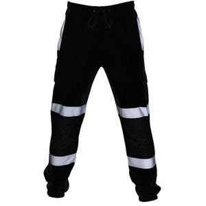 Pantalon de travail réfléchissant multi-poches haute visibilité, vêtements de travail, pantalon de chantier pour homme, pantalon de sécurité, vêtements de travail haute visibilité - Product Image 1