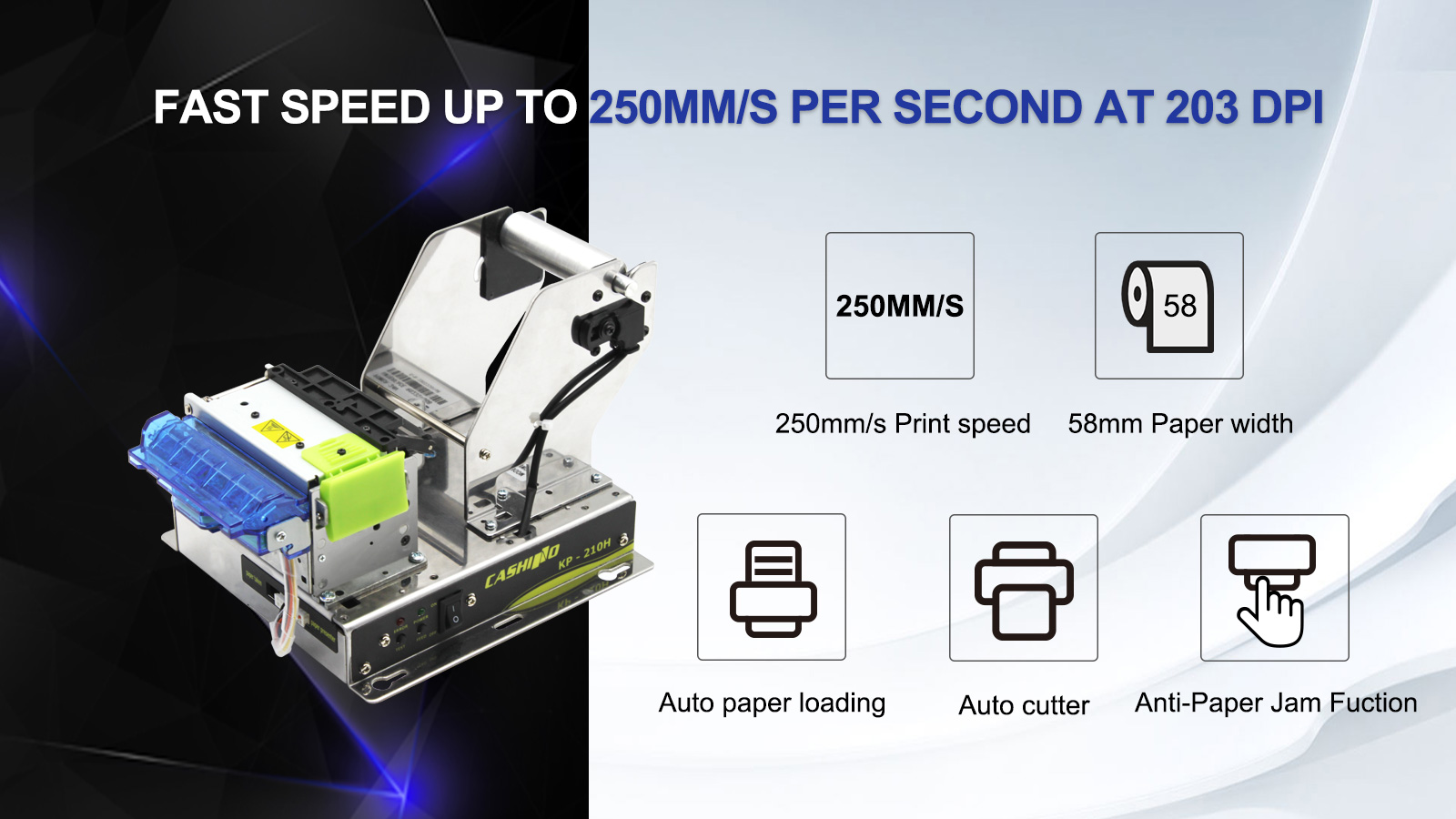 Cashino KP-210H Kiosk Printer - Reliable Self-Service Solution