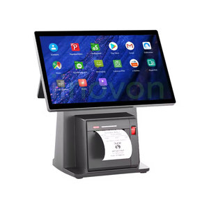 Support de point de vente compact avec un design durable, prend en charge les ordinateurs portables, les documents et les accessoires, parfait pour les petits espaces - Product Image 1