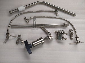 Ensemble d'écarteurs cérébraux Leyla de haute qualité de qualité médicale Ensemble d'écarteurs cérébraux Leyla en acier inoxydable neurochirurgical - Product Image 3
