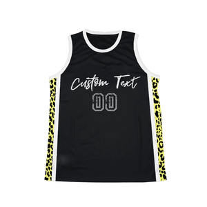 Maillot de basket-ball personnalisé à faible MOQ, sublimé avec nom/nombre, entièrement confortable et durable, matière 100% polyester, vêtements de sport - Product Image 5