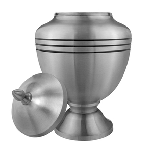 Competitive Price Metal Cremation Urn with Unique Design Timeless <b>Ashes</b> Storage Cremation Pot Funeral Supplies - Product Image 6