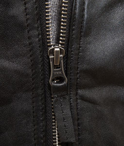 Veste en cuir pour hommes de la meilleure conception, couleur et taille personnalisées Veste en cuir PU de qualité supérieure pour hommes, respirante et personnalisée - Product Image 3