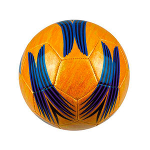 Balones de partido de PVC profesional Mejor diseño Balón de fútbol Venta caliente Material de cuero Alto servicio OEM Precio económico al aire libre - Product Image 1