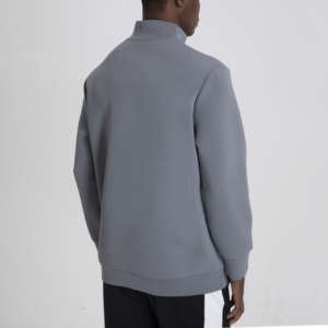 Sudadera de manga larga con media cremallera para hombre de alta calidad, sudadera térmica de algodón 100% para invierno, gran oferta, diseño personalizado - Product Image 6